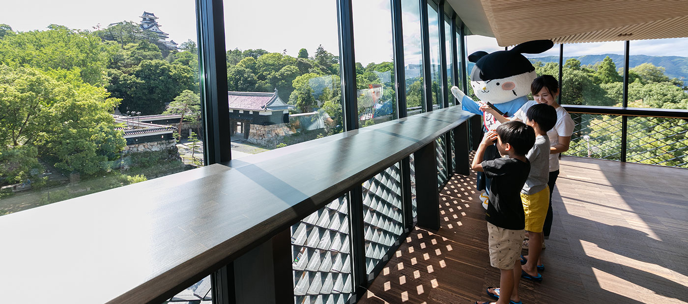 写真：お城の眺め