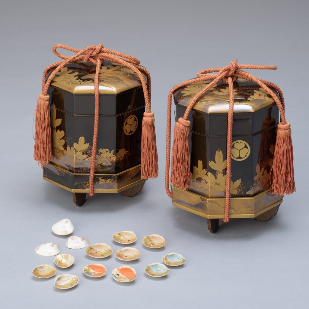 貝桶　ひな道具より