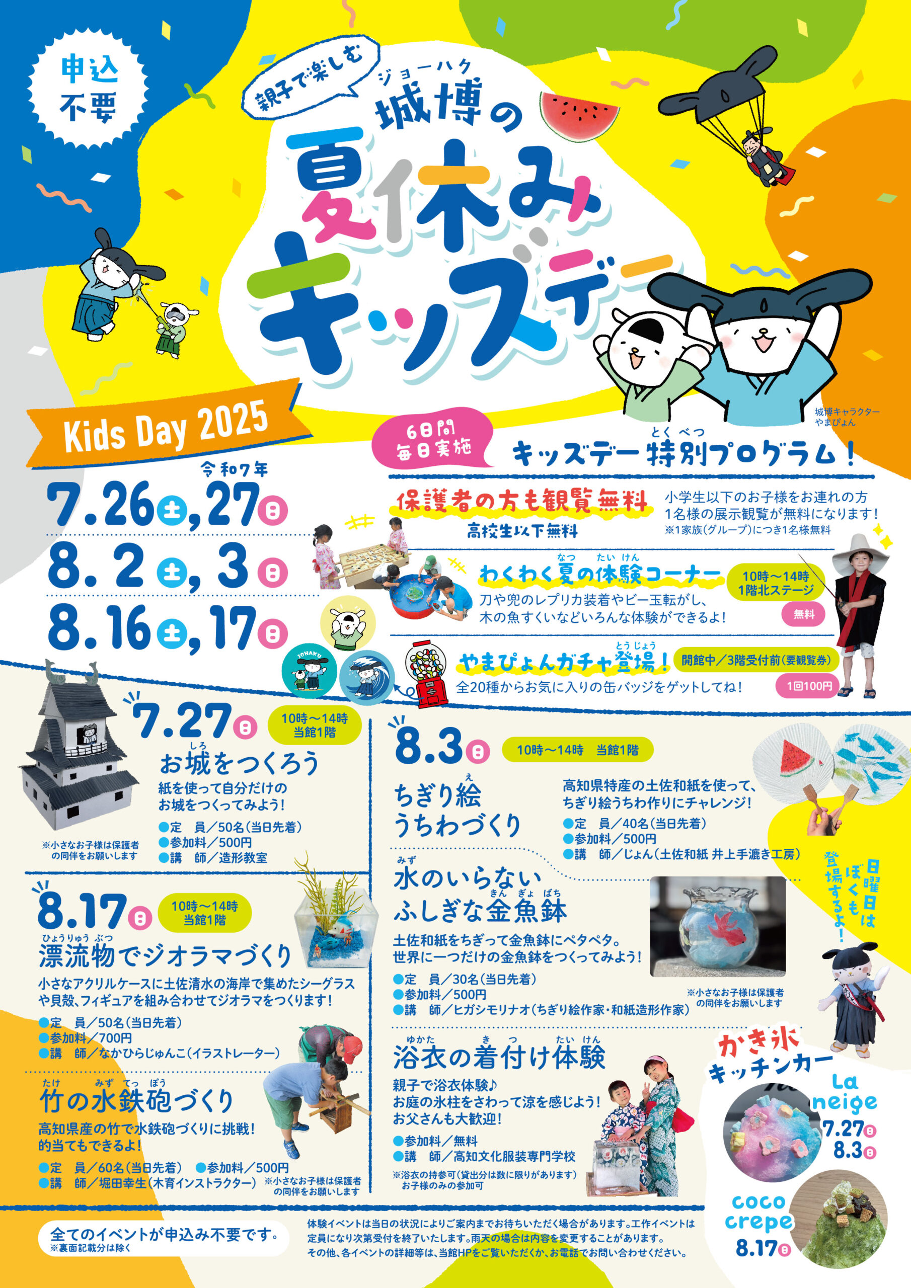 夏休みキッズデー（2025）